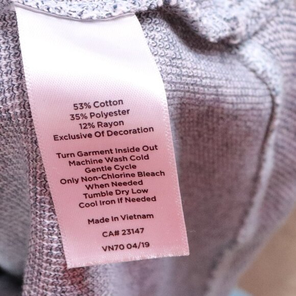 T by Talbots | Cowl Neck Long Sleeve Top Medium - Picture 6 of 6